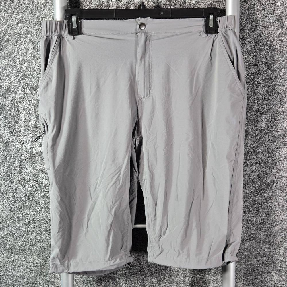 Mocoly Mens Cargo Hiking Shorts Grey Size XL Lightweight Stretch 36x12 Outdoor